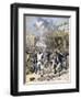 The Riot in Bordeaux, Aquitaine, 1891-Henri Meyer-Framed Giclee Print