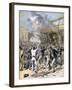 The Riot in Bordeaux, Aquitaine, 1891-Henri Meyer-Framed Giclee Print