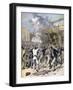 The Riot in Bordeaux, Aquitaine, 1891-Henri Meyer-Framed Giclee Print