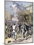 The Riot in Bordeaux, Aquitaine, 1891-Henri Meyer-Mounted Giclee Print