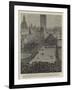 The Riot in Trafalgar Square, 13 November 1887-null-Framed Giclee Print