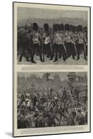 The Riot in Trafalgar Square-null-Mounted Giclee Print