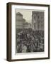 The Riots in Belfast, the Island Men Going Up North-Street-William Heysham Overend-Framed Giclee Print