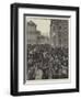 The Riots in Belfast, the Island Men Going Up North-Street-William Heysham Overend-Framed Giclee Print