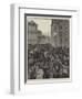 The Riots in Belfast, the Island Men Going Up North-Street-William Heysham Overend-Framed Giclee Print