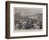 The Riots in Constantinople, the Arrival of the Hamidieh Cavalry from Armenia-William Small-Framed Giclee Print