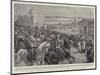 The Riots in Constantinople, the Arrival of the Hamidieh Cavalry from Armenia-William Small-Mounted Premium Giclee Print