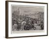 The Riots in Constantinople, the Arrival of the Hamidieh Cavalry from Armenia-William Small-Framed Giclee Print