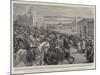 The Riots in Constantinople, the Arrival of the Hamidieh Cavalry from Armenia-William Small-Mounted Giclee Print