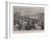 The Riots in Constantinople, the Arrival of the Hamidieh Cavalry from Armenia-William Small-Framed Giclee Print