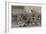 The Riots in Croatia, Hussars Dispersing Rioters at Agram-null-Framed Giclee Print