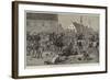 The Riots in Croatia, Hussars Dispersing Rioters at Agram-null-Framed Giclee Print