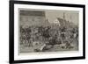 The Riots in Croatia, Hussars Dispersing Rioters at Agram-null-Framed Giclee Print