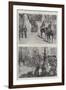The Riots in Italy, Street Scenes in Milan-null-Framed Giclee Print
