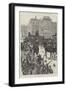 The Riots in London on Sunday, 13 November, Defence of Trafalgar-Square-Richard Caton Woodville II-Framed Giclee Print