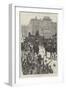 The Riots in London on Sunday, 13 November, Defence of Trafalgar-Square-Richard Caton Woodville II-Framed Giclee Print