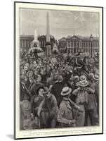 The Riots in Paris in Connection with the Closing of the Schools Controlled by Nuns-Henry Marriott Paget-Mounted Giclee Print