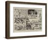 The Riots in Paris, Scenes on the Boulevard St Germain-Paul Destez-Framed Giclee Print