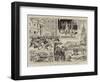 The Riots in Paris, Scenes on the Boulevard St Germain-Paul Destez-Framed Giclee Print