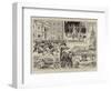 The Riots in Paris, Scenes on the Boulevard St Germain-Paul Destez-Framed Giclee Print