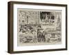 The Riots in Paris, Scenes on the Boulevard St Germain-Paul Destez-Framed Giclee Print