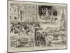 The Riots in Paris, Scenes on the Boulevard St Germain-Paul Destez-Mounted Giclee Print