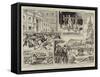 The Riots in Paris, Scenes on the Boulevard St Germain-Paul Destez-Framed Stretched Canvas