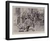 The Riots in Paris, the Mob Pillaging St Joseph's Church-Frank Craig-Framed Giclee Print