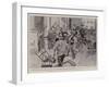 The Riots in Paris, the Mob Pillaging St Joseph's Church-Frank Craig-Framed Giclee Print