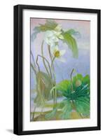 The Rise of White Lotus-Ailian Price-Framed Art Print