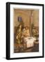 The Risen Jesus with Two of His Disciples at Emmaus-null-Framed Art Print