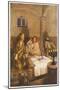 The Risen Jesus with Two of His Disciples at Emmaus-null-Mounted Art Print