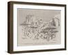 The Rising in Rhodesia, Mounted Infantry Attacking a Kraal in the Selundi Range-Charles Edwin Fripp-Framed Giclee Print