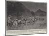 The Rising in Rhodesia, Reconnoitring by Night in the Selundi Range-Charles Edwin Fripp-Mounted Giclee Print