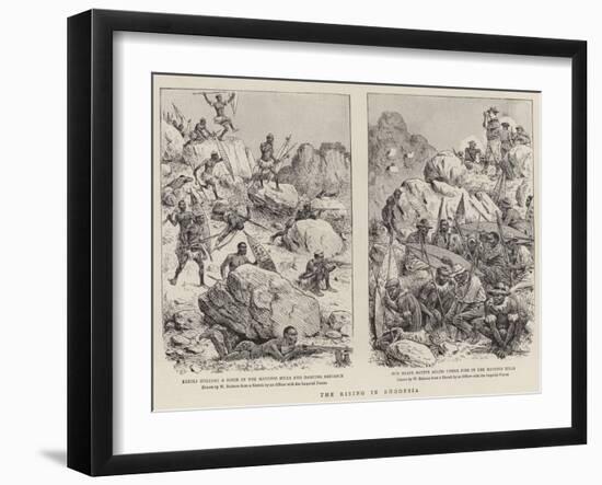 The Rising in Rhodesia-William Ralston-Framed Giclee Print