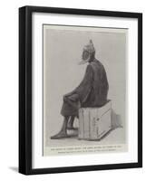 The Rising in Sierra Leone, the Rebel Leader, Bai Bureh, in Jail-Henry Charles Seppings Wright-Framed Giclee Print