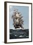 The Rising Moon-Montague Dawson-Framed Premium Giclee Print