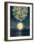 The Rising Moon-Paula Belle Flores-Framed Art Print