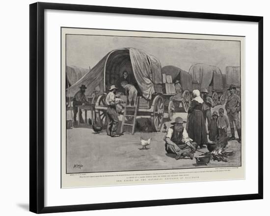 The Rising of the Matabele, Refugees at Buluwayo-Henry Marriott Paget-Framed Giclee Print
