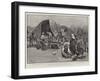 The Rising of the Matabele, Refugees at Buluwayo-Henry Marriott Paget-Framed Giclee Print