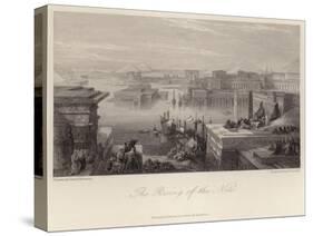 The Rising of the Nile-David Roberts-Stretched Canvas