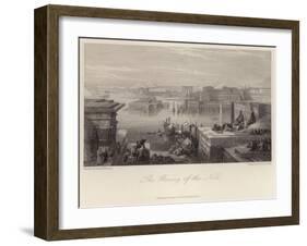 The Rising of the Nile-David Roberts-Framed Giclee Print