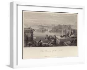 The Rising of the Nile-David Roberts-Framed Giclee Print