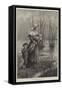 The Rising of the Waters-Alfred Edward Emslie-Framed Stretched Canvas