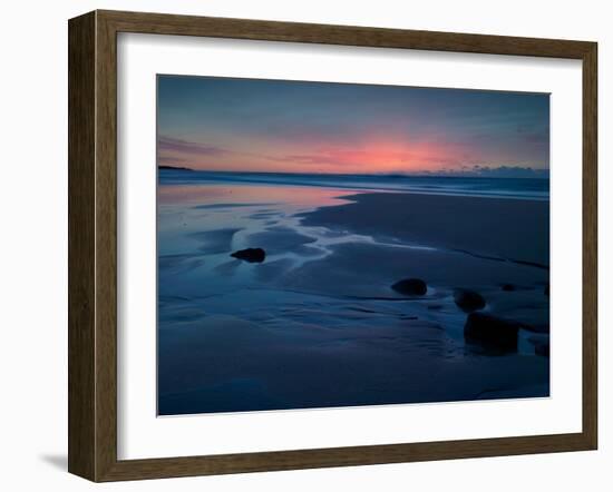 The Rising Sun High Lights Atmospheric Ash Travelled from Far Away in Chile-Matt Smith-Framed Photographic Print