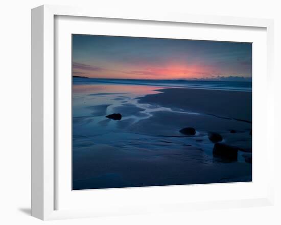 The Rising Sun High Lights Atmospheric Ash Travelled from Far Away in Chile-Matt Smith-Framed Photographic Print