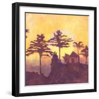 The Rising Sun III-Carolyn Roth-Framed Art Print