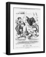 The Rising Tide, 1868-John Tenniel-Framed Giclee Print