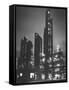 The Rising Towers of Monsanto Chemical Plant Which Makes Styrene Used in Rubber, Paint and Plastic-W^ Eugene Smith-Framed Stretched Canvas