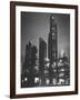 The Rising Towers of Monsanto Chemical Plant Which Makes Styrene Used in Rubber, Paint and Plastic-W^ Eugene Smith-Framed Photographic Print